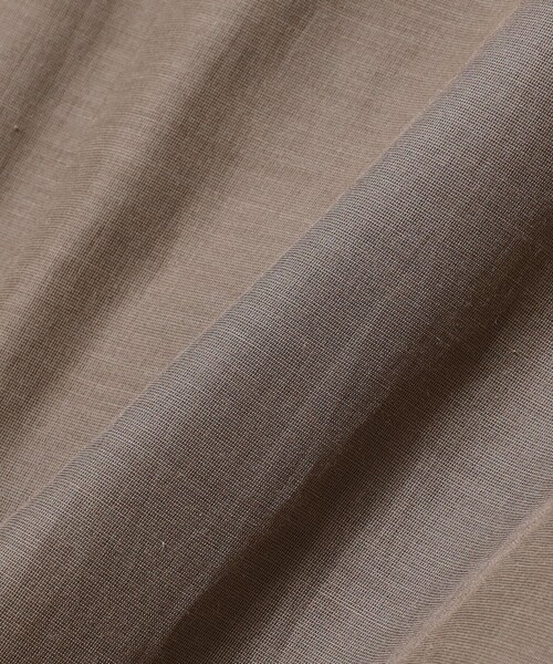 Demi-Luxe BEAMS(デミルクス ビームス)の「コットン アセテート オーバーシャツ(シャツ/ブラウス・レディース・ベージュ/ブラウン系その他4/ライトブラウン・ONE SIZE)」の22枚目の写真