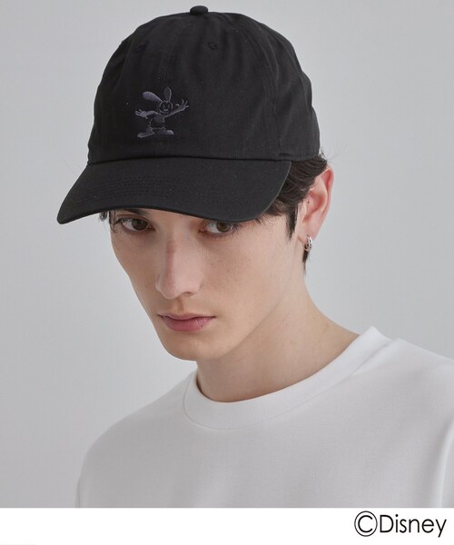 Disney（ディズニー）の「Disney capsule collection「オズワルド・ザ・ラッキー・ラビット」キャップ（キャップ・メンズ・グレー系その他/ブラック系・00）」の11枚目の写真