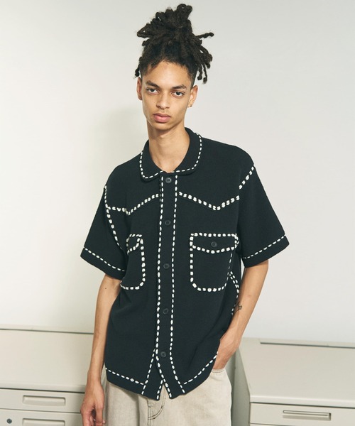 PHINGERIN（フィンガリン）の「【PHINGERIN/フィンガリン】SUMMER PG1 WESTERN SHIRT（シャツ/ブラウス・メンズ・ブラック/ネイビー/レッド・XL/L/M）」の7枚目の写真