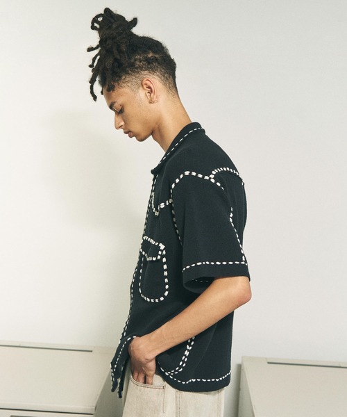 PHINGERIN（フィンガリン）の「【PHINGERIN/フィンガリン】SUMMER PG1 WESTERN SHIRT（シャツ/ブラウス・メンズ・ブラック/ネイビー/レッド・XL/L/M）」の8枚目の写真