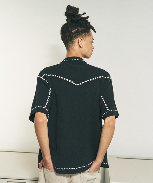 PHINGERIN（フィンガリン）の「【PHINGERIN/フィンガリン】SUMMER PG1 WESTERN SHIRT（シャツ/ブラウス・メンズ・ブラック/ネイビー/レッド・XL/L/M）」の9枚目の写真