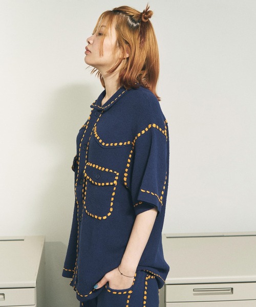 PHINGERIN（フィンガリン）の「【PHINGERIN/フィンガリン】SUMMER PG1 WESTERN SHIRT（シャツ/ブラウス・メンズ・ブラック/ネイビー/レッド・XL/L/M）」の12枚目の写真