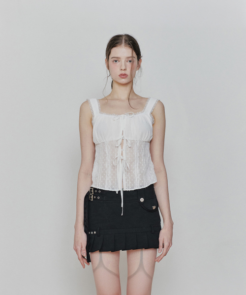 PAIN OR PLEASURE(ペインオアプレジャー)の「PURITY LACE TOP white(Tシャツ/カットソー・レディース・その他・SMALL/MEDIUM)」の2枚目の写真