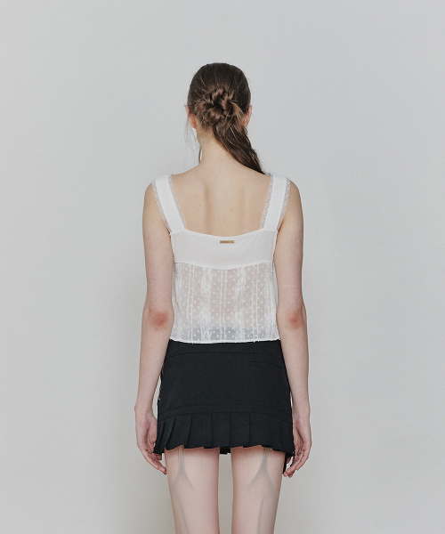 PAIN OR PLEASURE(ペインオアプレジャー)の「PURITY LACE TOP white(Tシャツ/カットソー・レディース・その他・SMALL/MEDIUM)」の3枚目の写真