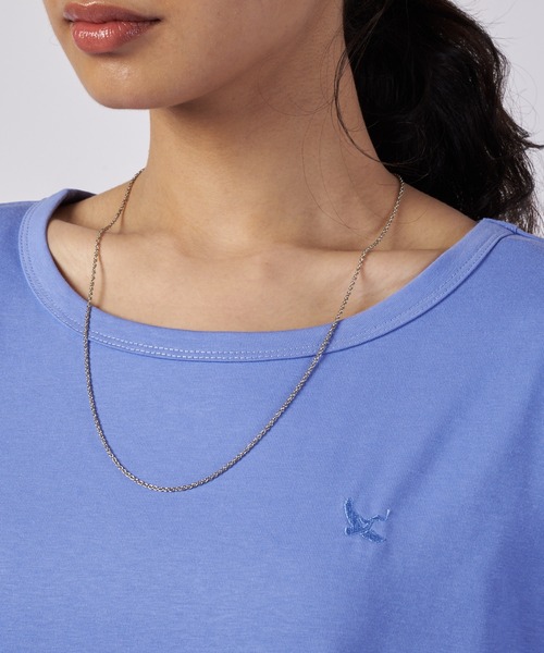 Eddie Bauer(エディーバウアー)の「コーストライン Tシャツワンピース(ワンピース・レディース・チャコール/ライトブラウン/ブルー・S/L/XL/M)」の10枚目の写真