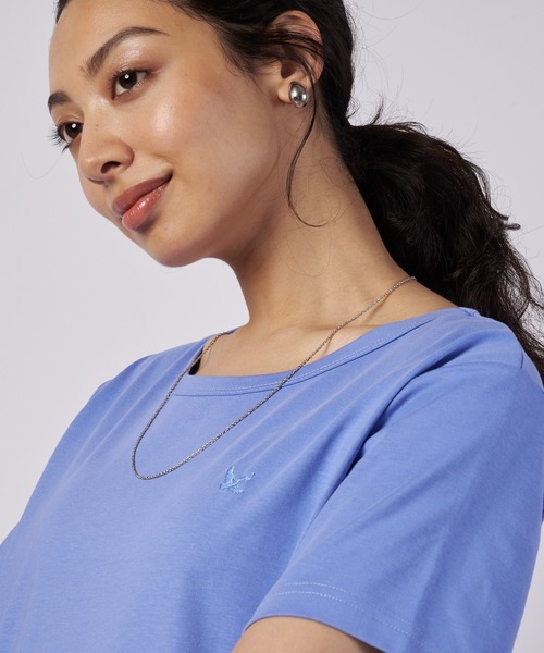 Eddie Bauer(エディーバウアー)の「コーストライン Tシャツワンピース(ワンピース・レディース・チャコール/ライトブラウン/ブルー・S/L/XL/M)」の6枚目の写真