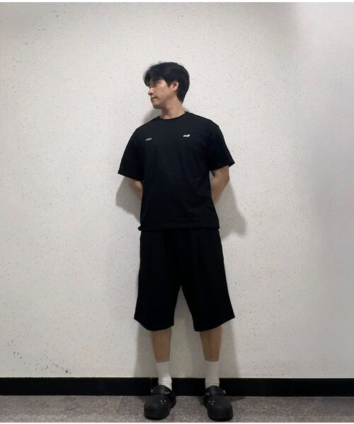 REBRENNER(リブレンナー)の「トレードワイドフィットツーピンタックショートパンツブラック(スウェットパンツ・レディース・その他・MEDIUM/LARGE/X-LARGE/2XL)」の18枚目の写真