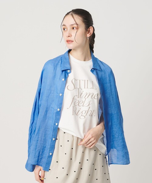 BEAUTY&YOUTH UNITED ARROWS(ビューティーアンドユースユナイテッドアローズ)の「【WEB限定】ロゴプリント Tシャツ(Tシャツ/カットソー・レディース・その他1/その他4/その他3/その他2・FREE)」の2枚目の写真