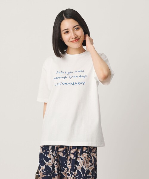 BEAUTY&YOUTH UNITED ARROWS(ビューティーアンドユースユナイテッドアローズ)の「【WEB限定】ロゴプリント Tシャツ(Tシャツ/カットソー・レディース・その他1/その他4/その他3/その他2・FREE)」の4枚目の写真