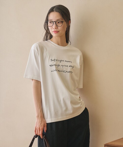 BEAUTY&YOUTH UNITED ARROWS(ビューティーアンドユースユナイテッドアローズ)の「【WEB限定】ロゴプリント Tシャツ(Tシャツ/カットソー・レディース・その他1/その他4/その他3/その他2・FREE)」の5枚目の写真