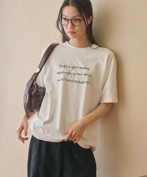 BEAUTY&YOUTH UNITED ARROWS(ビューティーアンドユースユナイテッドアローズ)の「【WEB限定】ロゴプリント Tシャツ(Tシャツ/カットソー・レディース・その他1/その他4/その他3/その他2・FREE)」の6枚目の写真