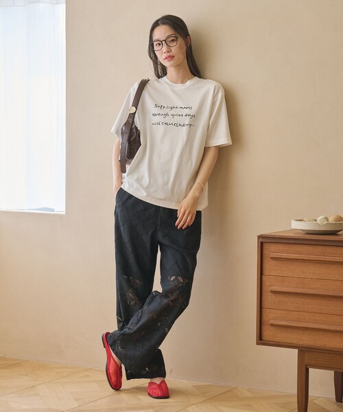 BEAUTY&YOUTH UNITED ARROWS(ビューティーアンドユースユナイテッドアローズ)の「【WEB限定】ロゴプリント Tシャツ(Tシャツ/カットソー・レディース・その他1/その他4/その他3/その他2・FREE)」の8枚目の写真