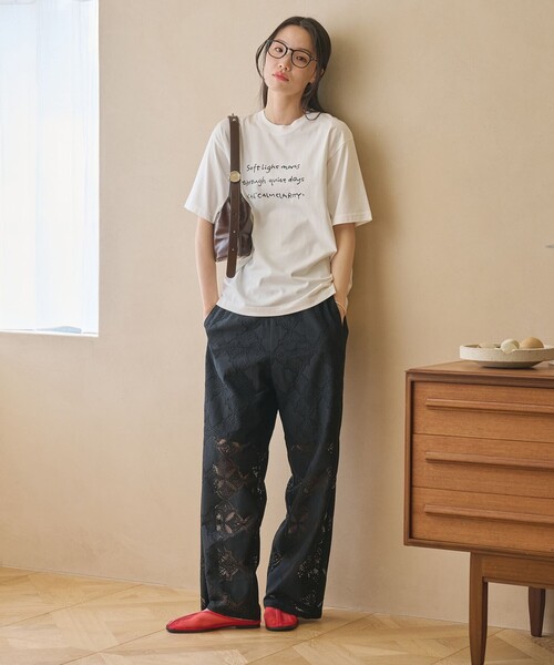 BEAUTY&YOUTH UNITED ARROWS(ビューティーアンドユースユナイテッドアローズ)の「【WEB限定】ロゴプリント Tシャツ(Tシャツ/カットソー・レディース・その他1/その他4/その他3/その他2・FREE)」の9枚目の写真