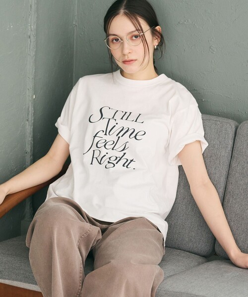 BEAUTY&YOUTH UNITED ARROWS(ビューティーアンドユースユナイテッドアローズ)の「【WEB限定】ロゴプリント Tシャツ(Tシャツ/カットソー・レディース・その他1/その他4/その他3/その他2・FREE)」の11枚目の写真