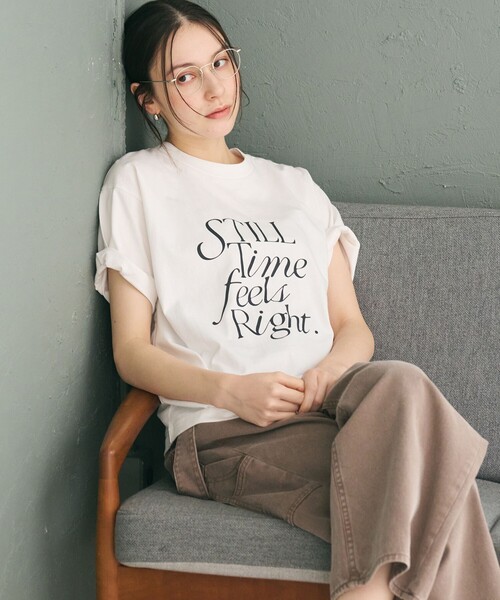 BEAUTY&YOUTH UNITED ARROWS(ビューティーアンドユースユナイテッドアローズ)の「【WEB限定】ロゴプリント Tシャツ(Tシャツ/カットソー・レディース・その他1/その他4/その他3/その他2・FREE)」の12枚目の写真