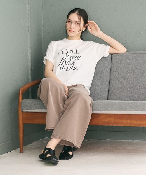 BEAUTY&YOUTH UNITED ARROWS(ビューティーアンドユースユナイテッドアローズ)の「【WEB限定】ロゴプリント Tシャツ(Tシャツ/カットソー・レディース・その他1/その他4/その他3/その他2・FREE)」の13枚目の写真