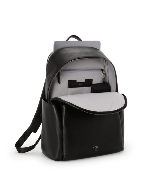 TUMI(トゥミ)の「VOYAGEUR 「ライナ」ラージ・バックパック(A4/PC15インチまで対応)(バックパック/リュック・レディース・ブラック・FREE)」の6枚目の写真