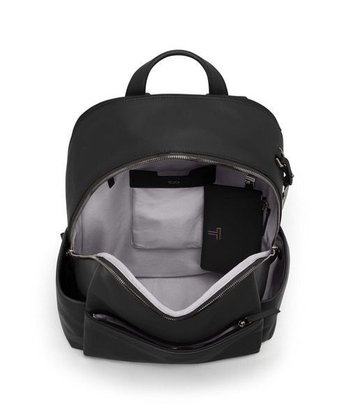 TUMI(トゥミ)の「VOYAGEUR 「ライナ」ラージ・バックパック(A4/PC15インチまで対応)(バックパック/リュック・レディース・ブラック・FREE)」の8枚目の写真