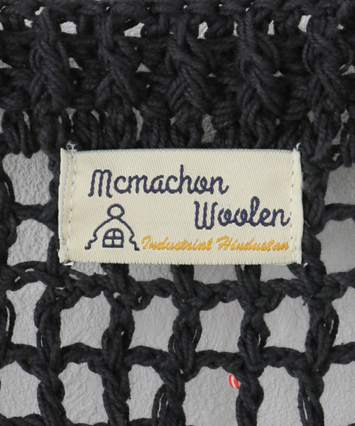 MacMahon Knitting Mills(マクマホン ニッティング ミルズ)の「MacMahon Knitting Mills / マクマホンニッティングミルズ Beaded Mesh Cardigan(カーディガン/ボレロ・レディース・ブラック・FREE)」の7枚目の写真