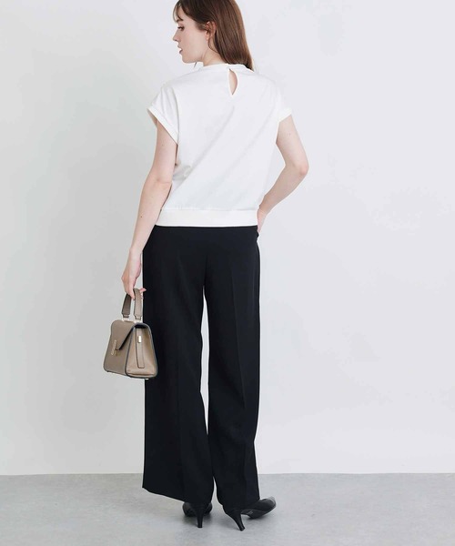 PICCIN PERLA(ピッチンペルラ)の「スパンコールフラワーレースプルオーバー(Tシャツ/カットソー・レディース・オフホワイト・M)」の8枚目の写真