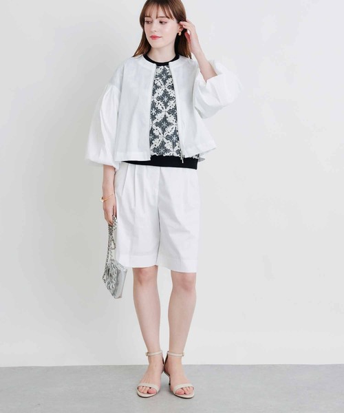 PICCIN PERLA(ピッチンペルラ)の「スパンコールフラワーレースプルオーバー(Tシャツ/カットソー・レディース・オフホワイト・M)」の17枚目の写真