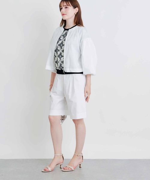 PICCIN PERLA(ピッチンペルラ)の「スパンコールフラワーレースプルオーバー(Tシャツ/カットソー・レディース・オフホワイト・M)」の18枚目の写真
