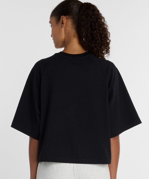 NEW BALANCE（ニューバランス）の「ニューバランス New Balance ウォーターカラーマルチボクシーTシャツ（Tシャツ/カットソー・レディース・ホワイト/ブラック・S/M/L/XL）」の8枚目の写真