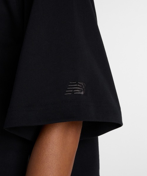 NEW BALANCE（ニューバランス）の「ニューバランス New Balance ウォーターカラーマルチボクシーTシャツ（Tシャツ/カットソー・レディース・ホワイト/ブラック・S/M/L/XL）」の11枚目の写真