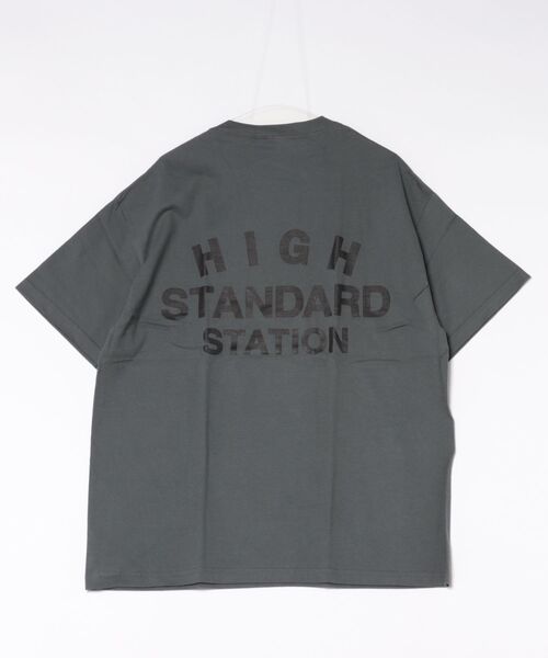 HIGH! STANDARD(ハイスタンダード)の「13 STANDARD STATION ショートスリーブTシャツ(Tシャツ/カットソー・メンズ・クリーム/チャコール/ネイビー/ブラック/ホワイト・L/XL/S/M)」の22枚目の写真