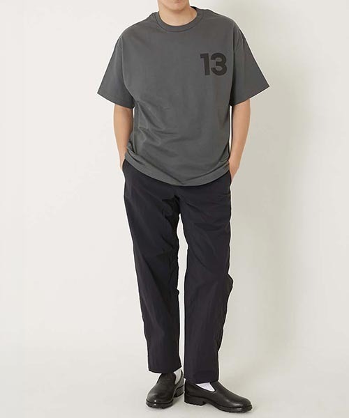 HIGH! STANDARD(ハイスタンダード)の「13 STANDARD STATION ショートスリーブTシャツ(Tシャツ/カットソー・メンズ・クリーム/チャコール/ネイビー/ブラック/ホワイト・L/XL/S/M)」の10枚目の写真