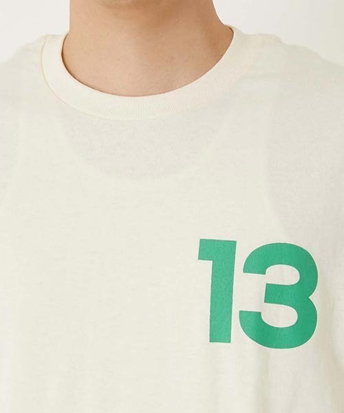 HIGH! STANDARD(ハイスタンダード)の「13 STANDARD STATION ショートスリーブTシャツ(Tシャツ/カットソー・メンズ・クリーム/チャコール/ネイビー/ブラック/ホワイト・L/XL/S/M)」の18枚目の写真