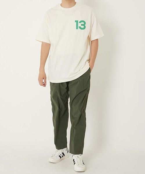 HIGH! STANDARD(ハイスタンダード)の「13 STANDARD STATION ショートスリーブTシャツ(Tシャツ/カットソー・メンズ・クリーム/チャコール/ネイビー/ブラック/ホワイト・L/XL/S/M)」の21枚目の写真