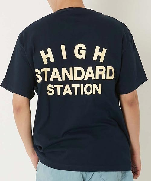 HIGH! STANDARD(ハイスタンダード)の「13 STANDARD STATION ショートスリーブTシャツ(Tシャツ/カットソー・メンズ・クリーム/チャコール/ネイビー/ブラック/ホワイト・L/XL/S/M)」の13枚目の写真