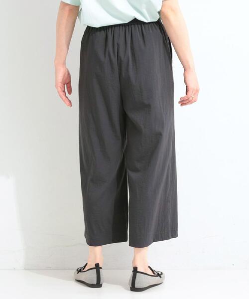 SHOO・LA・RUE(シューラルー)の「【S-LL/洗濯機可/セットアップ可】着丈選べる 軽凛(かろりん) ひんやりフラップイージーパンツ(その他パンツ・レディース・チャコールグレー/ブラウン系8/ブラウン系その他/ライトベージュ/ブラック/ネイビー系5/ブルー系7・40/38/42/36/04/03/02/01)」の17枚目の写真