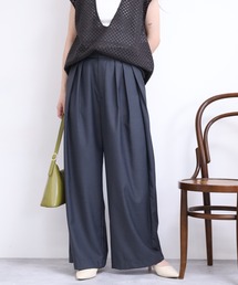 ESPEYRAC ウォッシャブル3タックパンツ