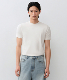 [クールタンダード] マッスルフィットTシャツ [クリーム]