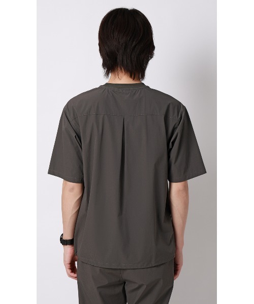 AOYAMA(アオヤマ)の「半袖Tシャツ【マルチウェイ】【セットアップ着用可】(Tシャツ/カットソー・メンズ・チャコールグレー/ブラック・S/LL/L/M)」の18枚目の写真