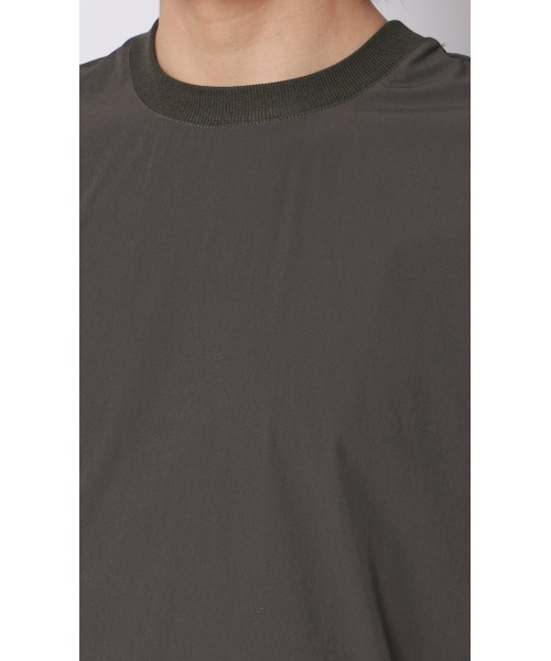 AOYAMA(アオヤマ)の「半袖Tシャツ【マルチウェイ】【セットアップ着用可】(Tシャツ/カットソー・メンズ・チャコールグレー/ブラック・S/LL/L/M)」の19枚目の写真