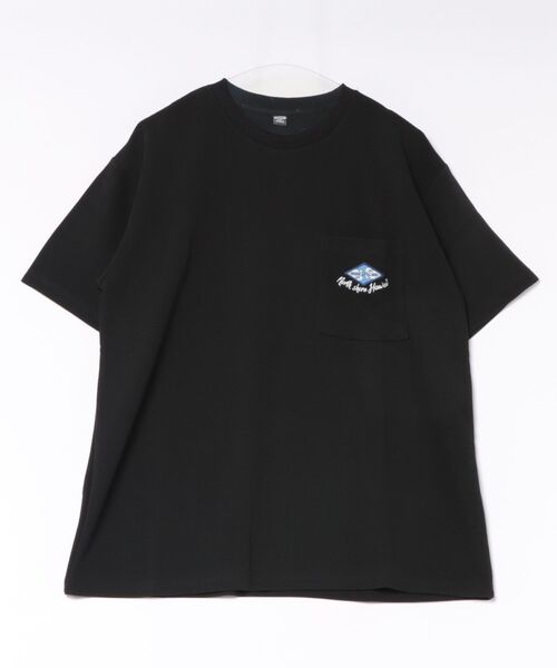Kahiko(カヒコ)の「【Kahiko】SURF&Palms カハルウメンズTシャツ(Tシャツ/カットソー・メンズ・ホワイト/ブラック/ブルー・FREE)」の5枚目の写真