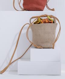 NATURAL BEAUTY BASIC | TARANGOジュートバケットバッグ(ショルダーバッグ)