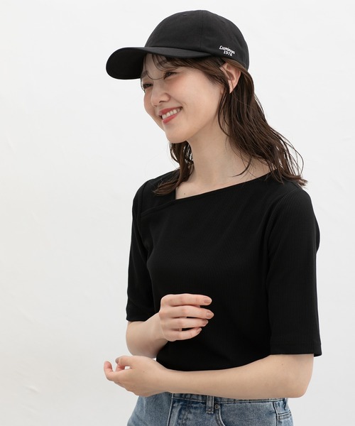 Honeys（ハニーズ）の「パラコード付キャップ（キャップ・レディース・ブラウン/ネイビー/ライトベージュ/ブラック・FREE）」の5枚目の写真