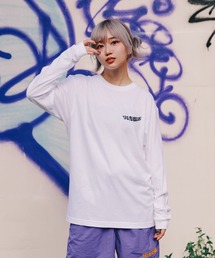 8bitチャイナガールロングTシャツ