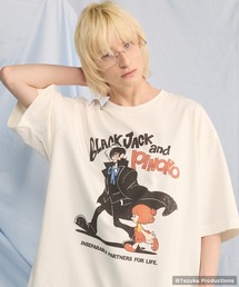 MAISON SPECIAL（メゾンスペシャル）の「《UNISEX》【TEZUKA CHARACTERS for MAISON SPECIAL Vol.2】- Various Characters - Prime-Over Crew Neck Graphic T-Shirt - ヴェアリアス・キャラクターズ - プライムオーバークルーネックグラフィックTシャツ【MAISON SPECIAL メゾンスペシャル】（Tシャツ/カットソー）」