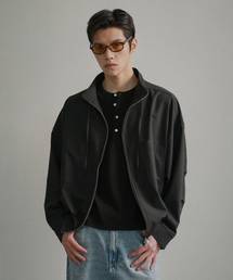 Beyond Closet（-）の「[COLLECTION LINE] ラックスブレンドファブリックユーティリティブルゾン ブラック（ブルゾン）」