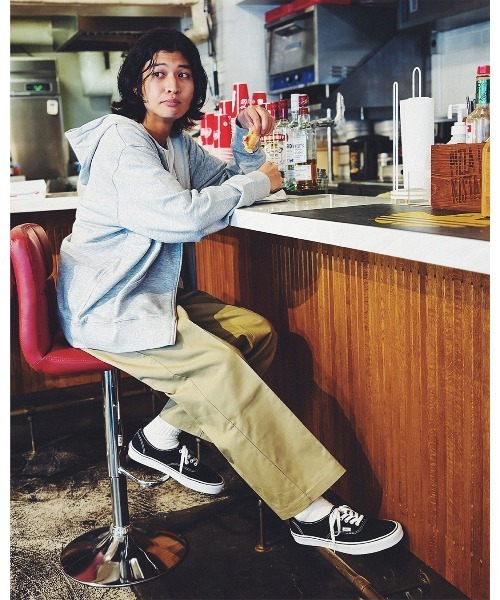 Dickies（ディッキーズ）の「Dickies/ディッキーズ 877 ワークパンツ ルーズフィット レングス30インチ（その他パンツ・メンズ・ダークブラウン/ネイビー/カーキ/ブラック/チャコールグレー・28/30/32/34/36/38）」の4枚目の写真