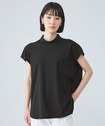 【接触冷感】バッグボタンカットソー