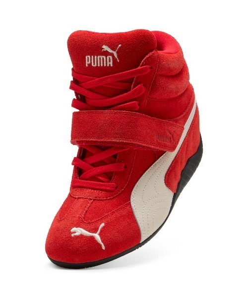 PUMA(プーマ)の「PUMA SPEEDCAT WEDGE OG WNS(プーマ スピードキャット ウェッジ OG ウィメンズ)(スニーカー・レディース・ブラック系/レッド系・24.5cm/25cm/23cm/23.5cm/24cm)」の5枚目の写真