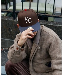 NEW ERA（ニューエラ）の「ニューエラ【NEW ERA】-カンザスシティ ロイヤルズ キャップ【 Kansas City Royasl 2012 All Star Game Brown/Graphite 59Fifty New Era】（キャップ）」