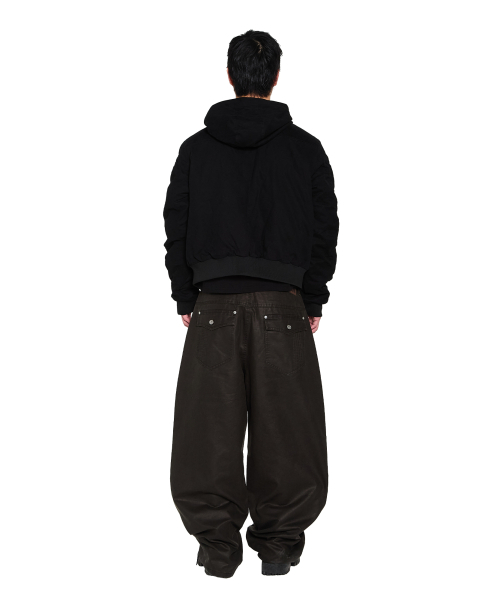 AAKAM(アーカム)の「Button Placket Cotton Ma-1 Jacket (Black)(ブルゾン・レディース・その他・1/2)」の11枚目の写真
