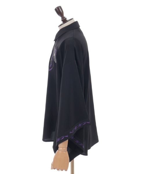 REZEN(リゼン)の「和傘刺繍和袖シャツ(シャツ/ブラウス・メンズ・ターコイズブルー/レッドパープル/ローズ・MEDIUM/LARGE)」の19枚目の写真